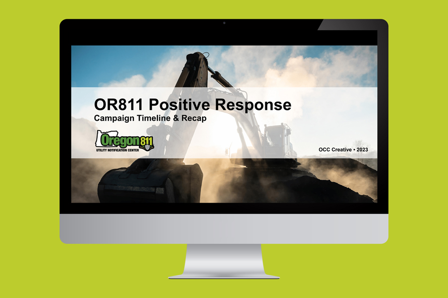 Oregon 811 positive response